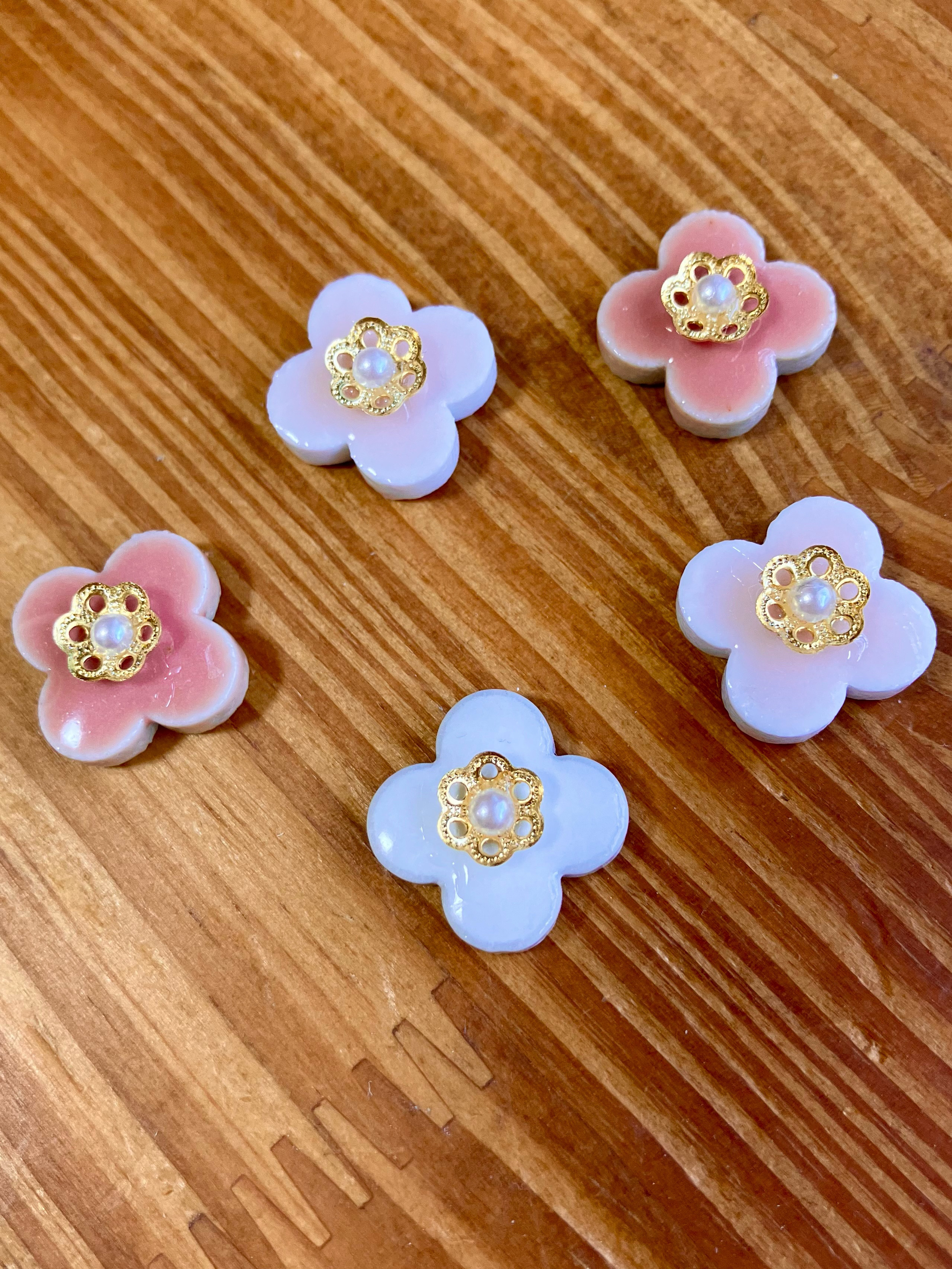 ミハエルネグリン　マグネットボード　アンティーク風花柄