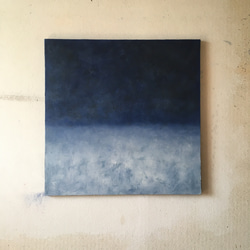 眠る空/空無辺処」 現代アート 絵画 原画 油絵 抽象画 風景画
