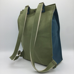 Made-to-order // rs-2 Kyoto Chidori bag 方形帆布背包 第8張的照片