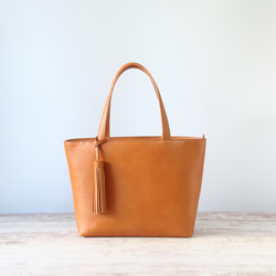 ファスナーver 】シンプルトートbag☆彡受注製作・お色違いも