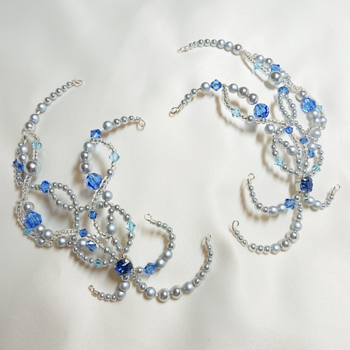 バレエティアラ 大人用　ゴールド×オーロラクリスタル　コーム付 252fc59f629f09076fdf3c4f74dee1