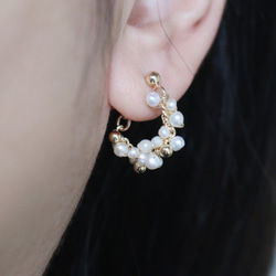 耳環 珍珠 14k包金 - 特質 - 第8張的照片