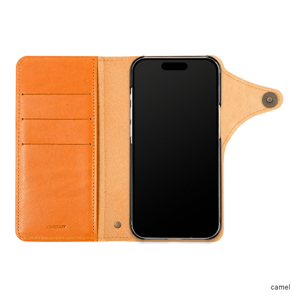 全機種対応　栃木レザー　ベルト　手帳型スマホケース　ショルダー　スマホケース　Android #mm00000010 2枚目の画像
