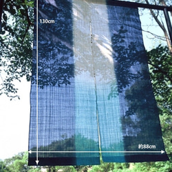 暖簾 のれん N-2101 本麻 半間 90x130cm タペストリー・壁掛け Studio