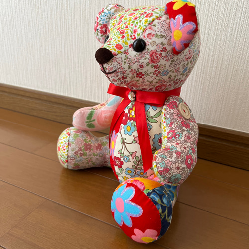 再販] お花がいっぱいなテディベア ぬいぐるみ Jon&Mi-ko 通販