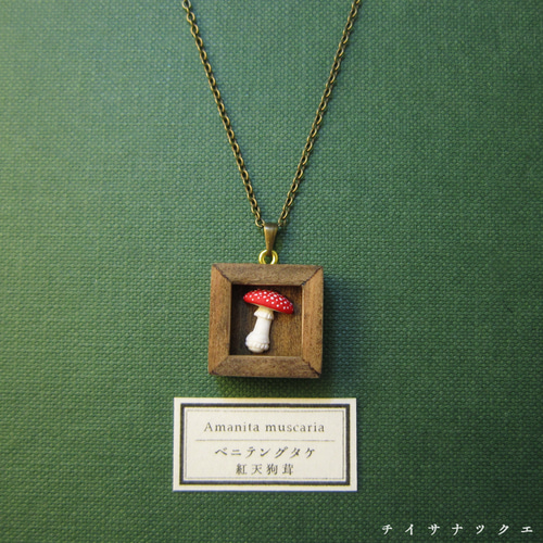 ネックレス・ペンダント CHITO ミニチュア標本ネックレス ネックレス・ペンダント shiori 通販
