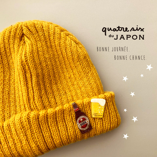 アルコールLOVERのブローチセット☆due ブローチ quatresix 通販