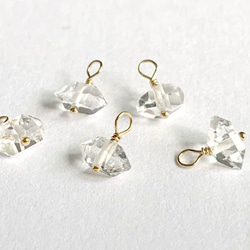 専用♥2点、2レア大きなNY産ハーキマーダイヤモンドチャーム 専用♥2