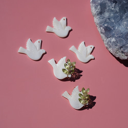 ☆橄欖石胸針，鴿子銜著橄欖枝~和平 第6張的照片