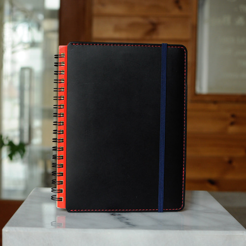 折り返せるRollbahn（ロルバーン）のノートカバー 【Lサイズ】 ノート