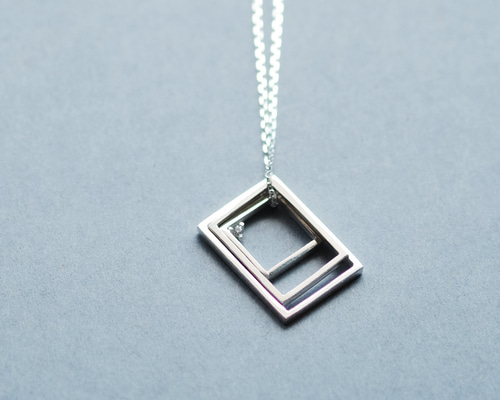 シルバー ジュエリーセット スクエア セット ネックレス シルバー925 メンズ ユニセックス