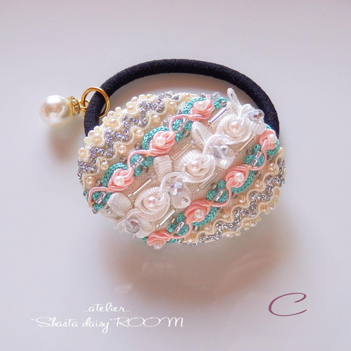 人気✨パパス☆ハーフコート　くるみボタン　刺繍　ウール　日本製 21338_thumbnail.jpg