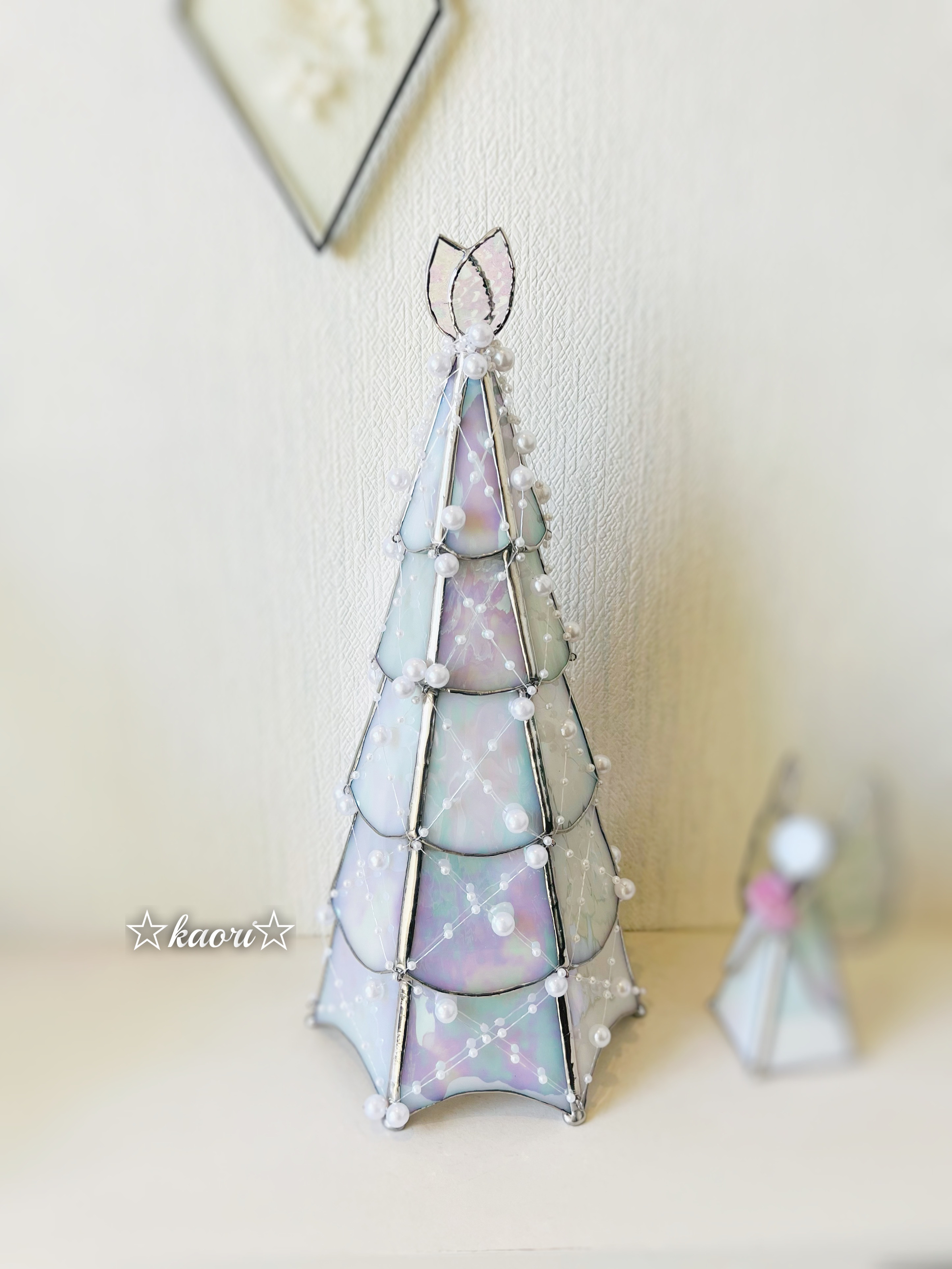 ステンドグラス クリスマスツリー