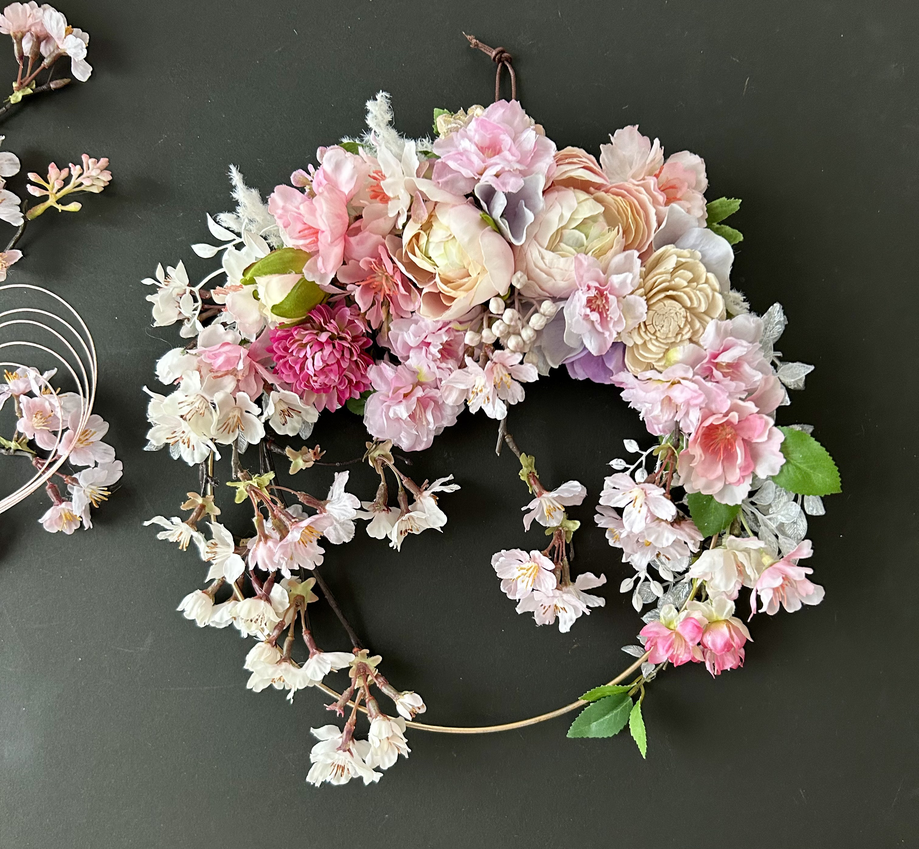 Cherryblossom ring wreath IV