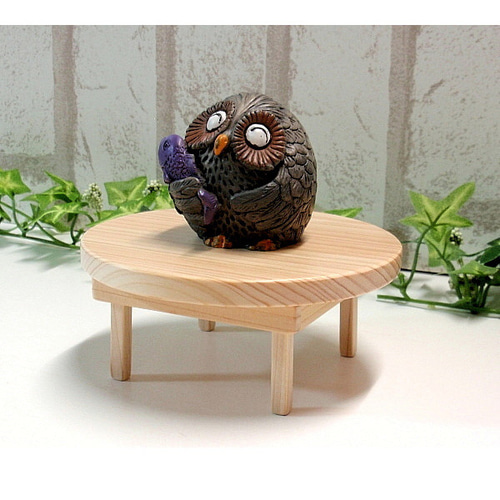 ミニチュアちゃぶ台 / 飾り台 その他インテリア雑貨 ウッド・スマイル