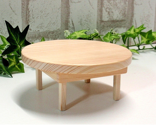 ミニチュアちゃぶ台 / 飾り台 その他インテリア雑貨 ウッド・スマイル