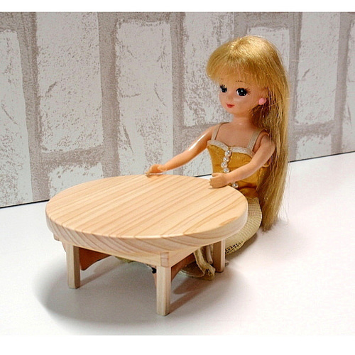 ミニチュアちゃぶ台 / 飾り台 その他インテリア雑貨 ウッド・スマイル