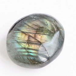 N82 / 天然石 カスタムボールペン ラブラドライトサンキャッチャー バイカラーオレゴンサンストーン(宝石名ラブラドライト)アメリカ