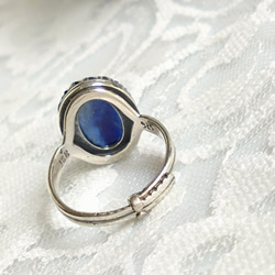 インスピレーションの石　カイヤナイト ring（８～２３号・SV925可能） 9枚目の画像