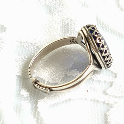 インスピレーションの石　カイヤナイト ring（８～２３号・SV925可能） 12枚目の画像