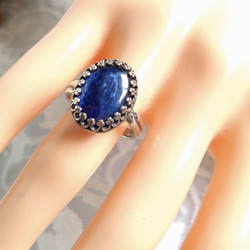 インスピレーションの石　カイヤナイト ring（８～２３号・SV925可能） 11枚目の画像