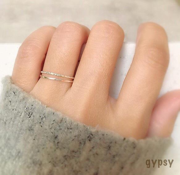 Martyre☆Sinner Stack Ⅲ Ring シルバー ダイアモンド 指輪 Amazon.com: Martyre Sinner Stack I Ring - Gold / 3