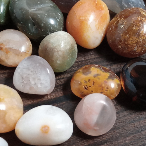 MIXｶﾗｰﾒﾉｳﾀﾝﾌﾞﾙｽﾄｰﾝ/5pで1pﾌﾟﾚｾﾞﾝﾄ/瑪瑙/t035/7681920 250916