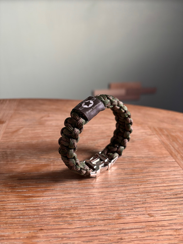 paracord bracelet アーミー ミリタリー 迷彩柄 迷彩 ブレスレット