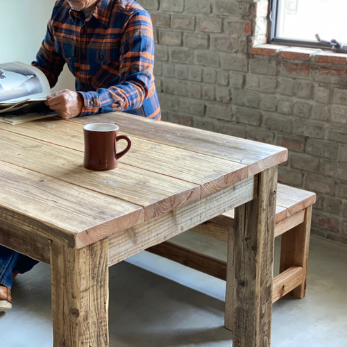 数量限定 OWT-175-90 古材 テーブル ダイニングテーブル ワークデスク