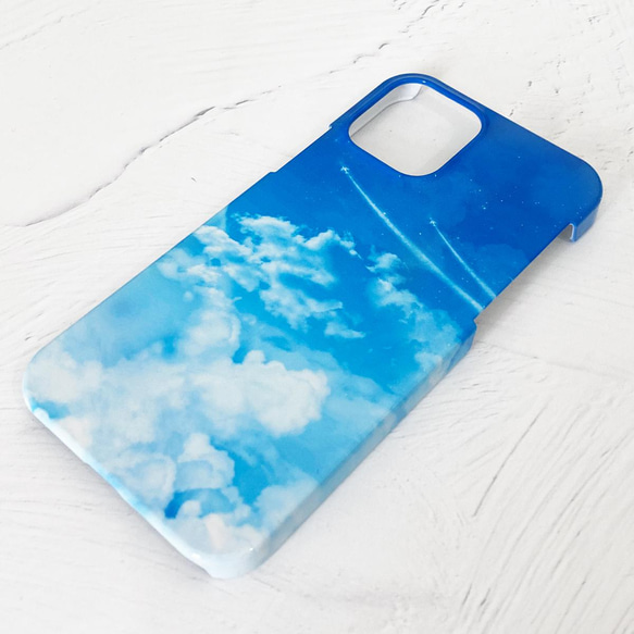Contrail iPhone Case Hard Case Smartphone Case / 天藍色 Sky Star iP 第5張的照片
