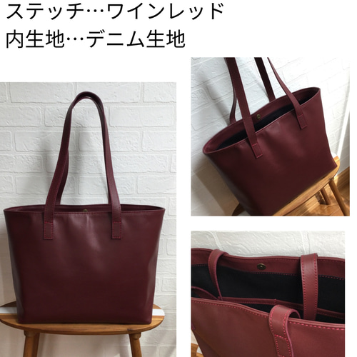 楽天市場】トートバッグ レディース 2way 倉敷 帆布 姫路レザー