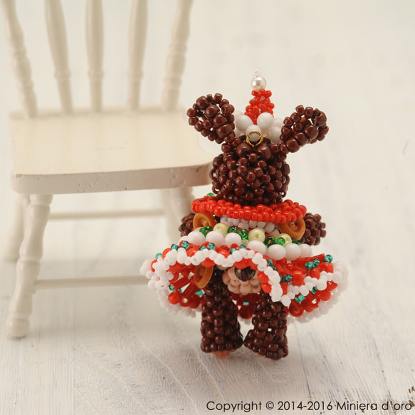 【手作りキット】ラビット～Nicoleとクリスマスケーキ～ 6枚目の画像