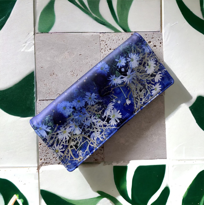 コインポケット付き長財布　海の底で見る夢