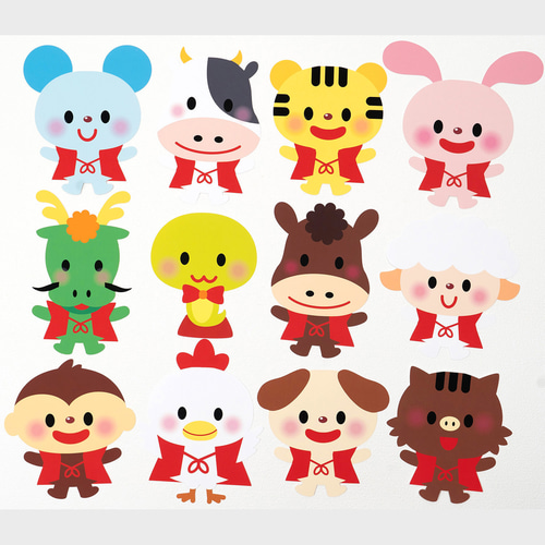 ☆壁面飾り 12年使える! 標準サイズ（横80cm※サイズ変更可能）「楽しい