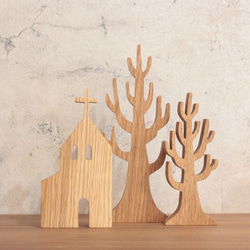 [免運費] 房屋物品/教堂聖誕裝飾品實心橡木裝飾品斯堪的納維亞室內聖誕裝飾品基督 第4張的照片
