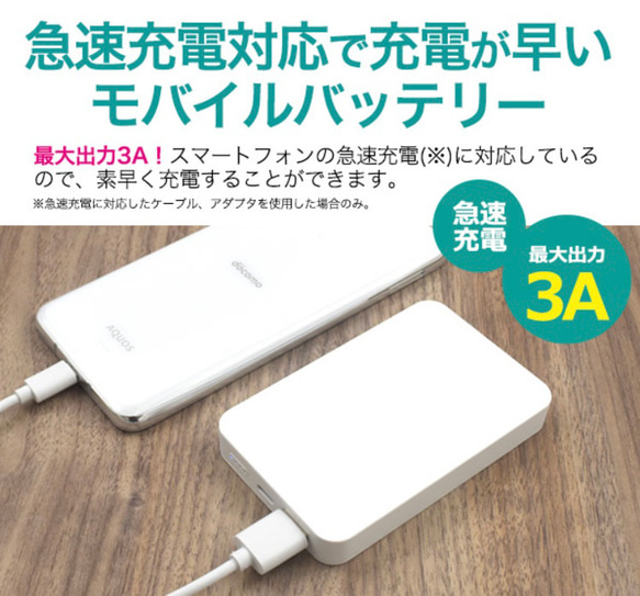 猫のオリジナル モバイルバッテリー（スマホ等携帯充電池）「いろいろアクション猫ちゃん」 3枚目の画像