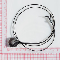 金平糖ガラス『こんぺいとう【モノクロ】』ネックレス【紐の色、長さ選べます】【受注制作】≪送料無料≫ 2枚目の画像