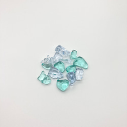 [再販・受注制作]スノードーム Starry sky 緑 4枚目の画像