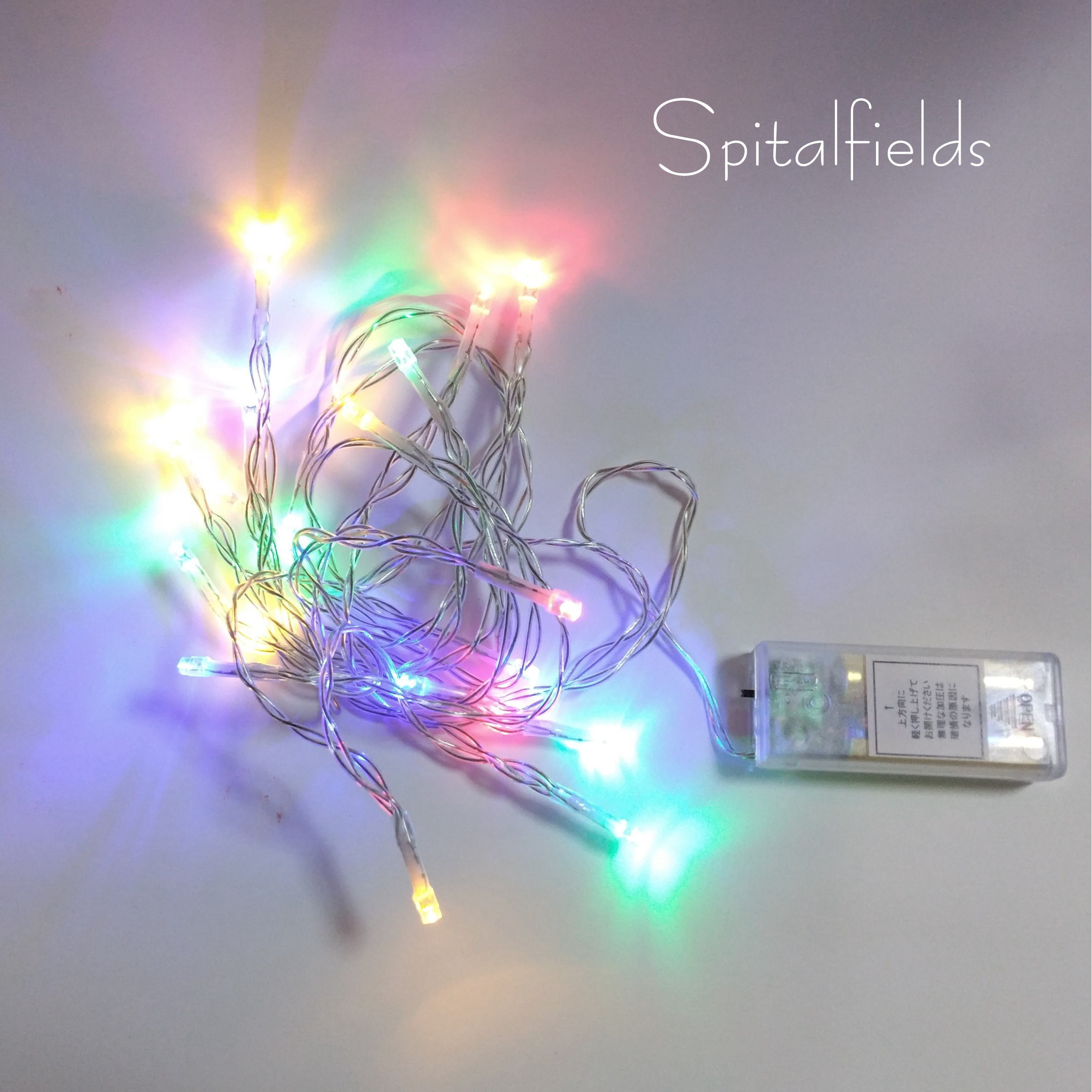 ステンドグラスのクリスマスツリー（クリア）