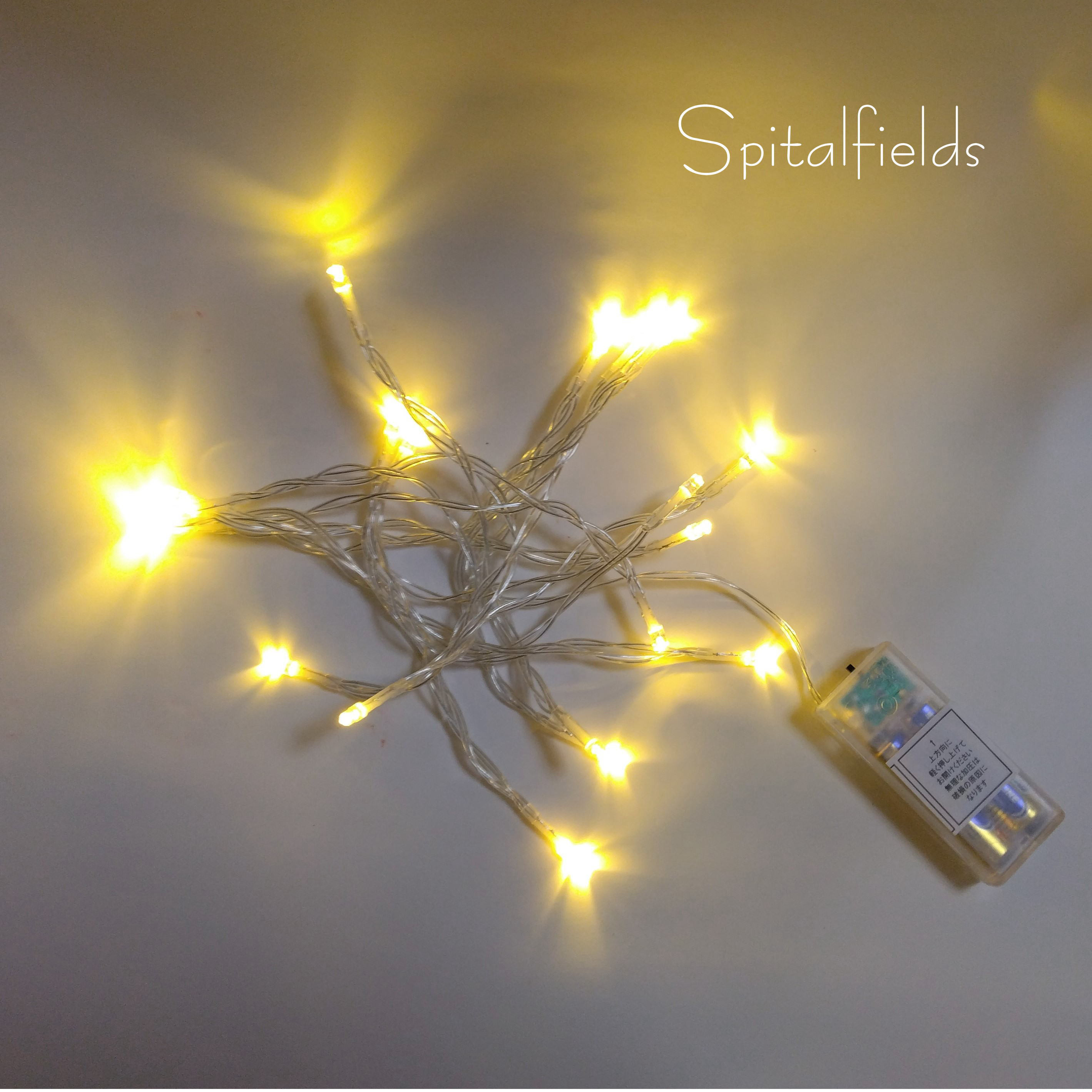 ステンドグラスのクリスマスツリー（クリア）