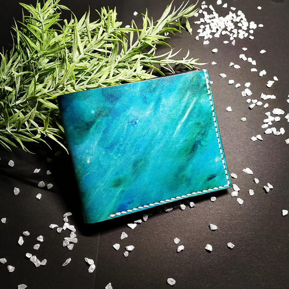 Beautiful wallet like abstract painting 【受注生産】 1枚目の画像