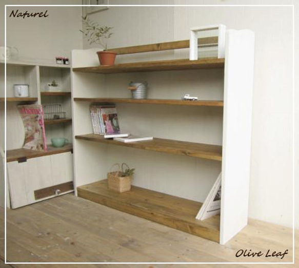 サイズ、デザインオーダー可！超ワイド4段ラック●ナチュラルホワイト●受注製作 サイズ、デザインオーダー可！超ワイド4段ラック○ナチュラルホワイト