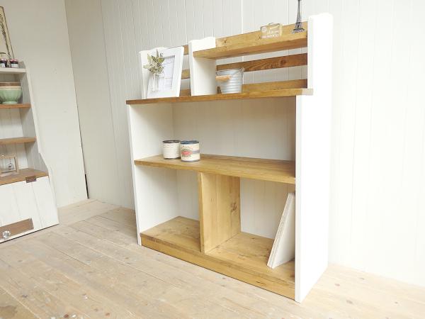 ※送料がかなり安くなりました！サイズオーダー可！●デザインチェスト●シャビーホワイト天然木無垢材ナチュラル●受注製作