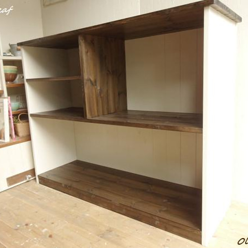 サイズ、デザインオーダー可超ワイドカウンターテーブル○ナチュラル