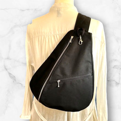 古い帆前掛けリメイクボディバック ボディバッグ・ウエストポーチ