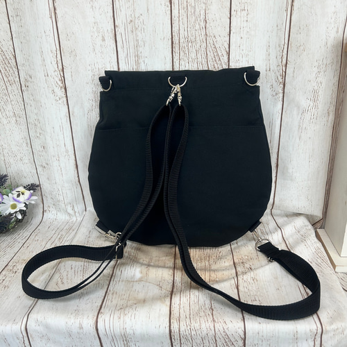 良品✨可愛い✨3way シボ革 リュック ショルダーバック 黒 ターンロック リュック レディース 革 バックパック 可愛い 3way ショルダー