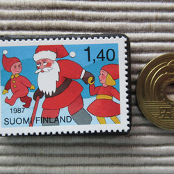 芬蘭聖誕郵票1924年胸針 第3張的照片