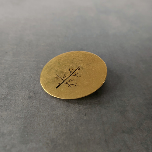 クラシカル ブローチ ＊ 真鍮 ハンドメイド アクセサリーパーツ Msize 2個 A1353 蜂 虫