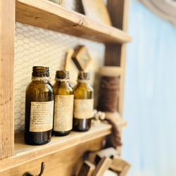 アンティーク風リメイク瓶3本セット No.2892 その他インテリア雑貨