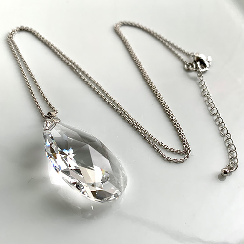 SWAROVSKI スワロフスキー ネックレス クリスタル ティア ドロップ Spark】ティアドロップ ネックレス 人気 スワロフスキー